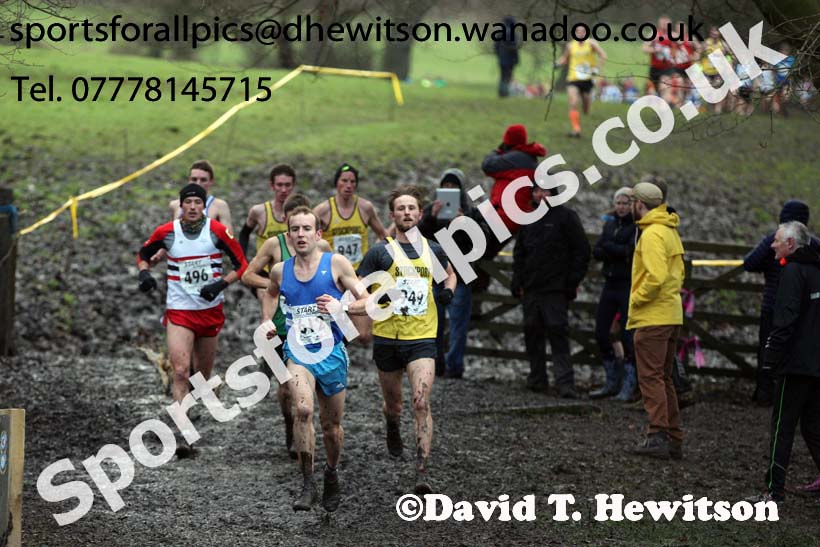 Senior mens Northern Cross Country Champs., Witton Park, Blackburn. Photo: David T. Hewitson/Sports for All Pics